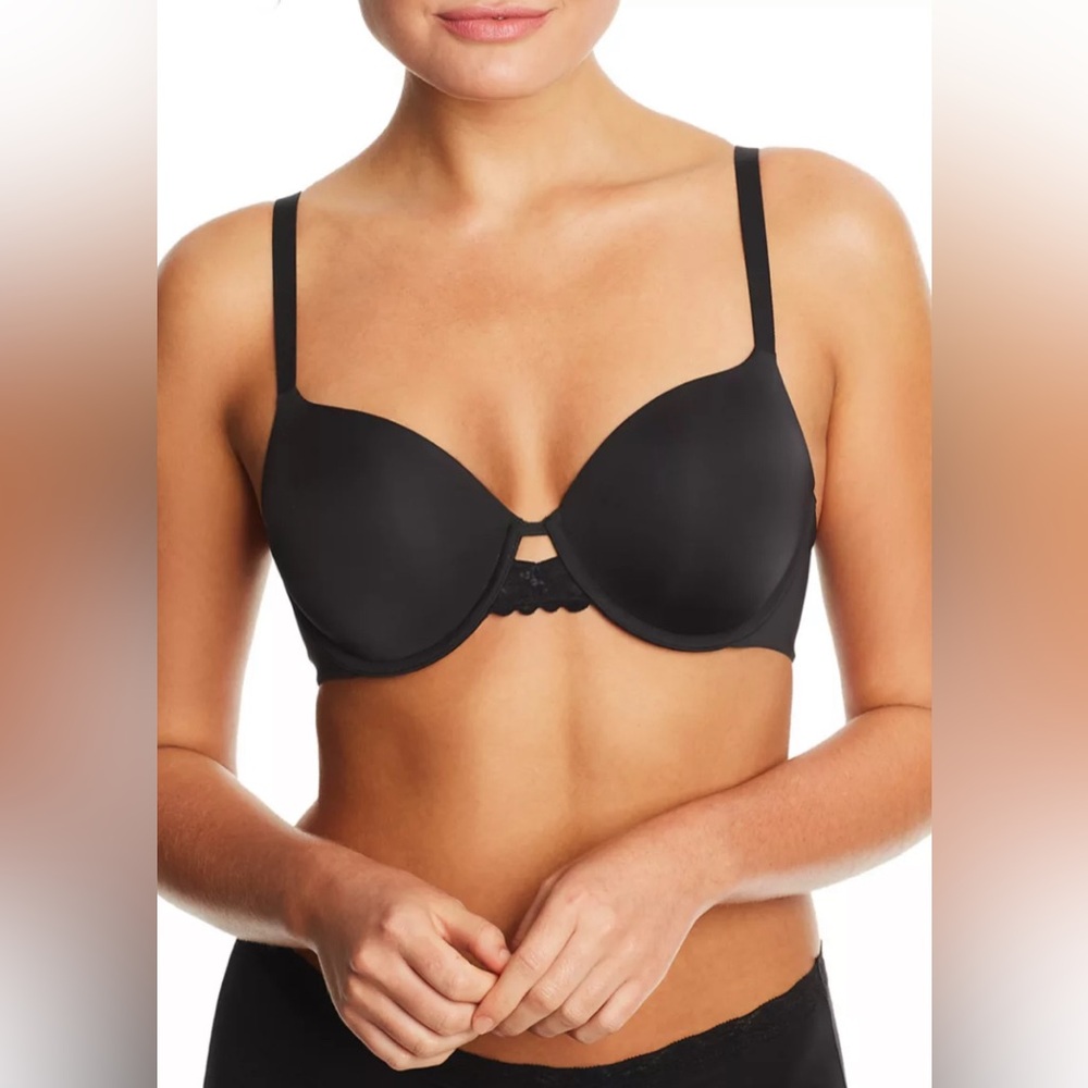 Maidenform NWT One Fabulous Fit 2.0 Full Coverage Underwire Bra Black 38B